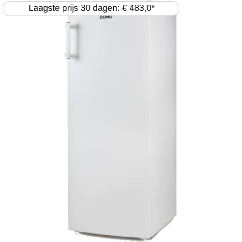 DOMO Vrieskast - breedte 54 cm - hoogte 143 cm - inhoud 161 l - NoFrost (DO91203F)
