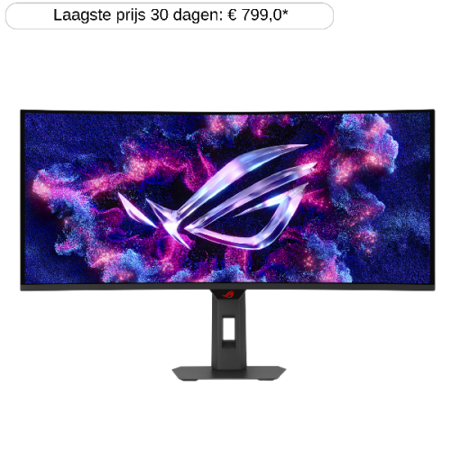 ASUS ROG Strix OLED XG34WCDG - 34 inch - UWQHD - QD-OLED