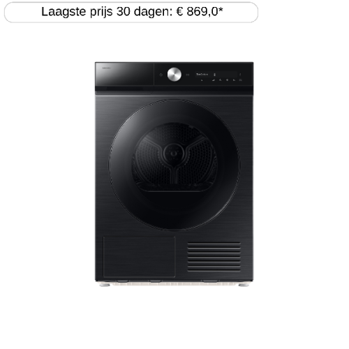 SAMSUNG DV90DB7845GBU3 - Warmtepompdroger - 9 kg - 64 dB - Energielabel A