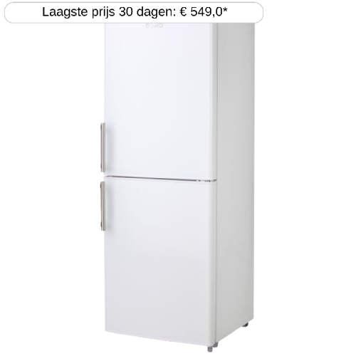 DOMO DO91309C - Koel-vriescombinatie - 138 l - B