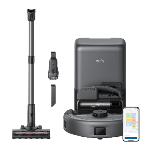 EUFY Robotstofzuiger 3-in-1 E20 Grijs