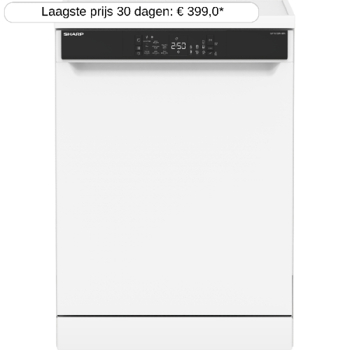 SHARP Vaatwasser B (QWNA25F44BWEU)