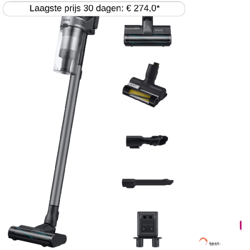 SAMSUNG Steelstofzuiger Jet 75E Pet