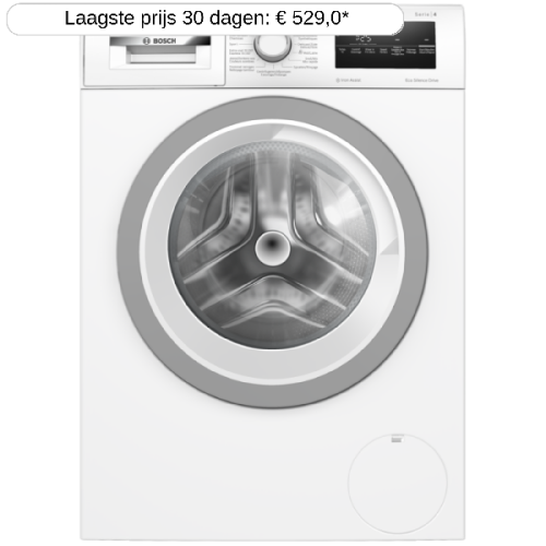 BOSCH WAN282M4FG - Wasmachine voorlader - 8 kg - 1400 rpm - 72 dB