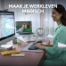 LOGITECH Draadloze toetsenbord en muis MK950 Signature Slim AZERTY Zwart (920-012485)