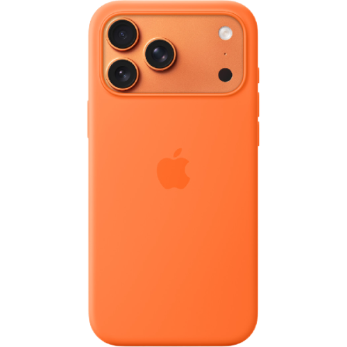 APPLE Cover Silicone MagSafe iPhone 17 Pro Max Oranje