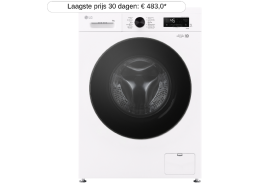 LG F4X1009NWB.AGWQPBN - Wasmachine voorlader - 9 kg - 1310 rpm - 75 dB