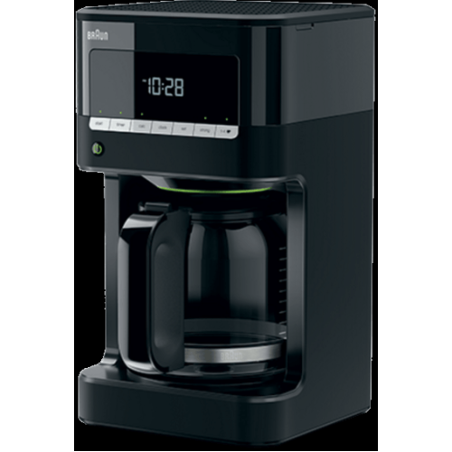 BRAUN HOUSEHOLD  PurAroma 7 (KF7020) - Koffiezetapparaat - Inhoud (waterreservoir): 1,5 l - Type kan: Glas - Zwart