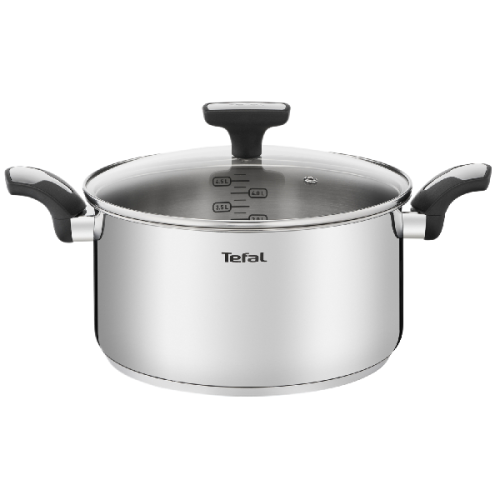 LAGOSTINA Stoofpot Emotion 24 cm Zilver (E3014604)