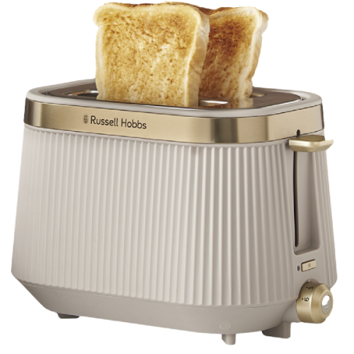 RUSSELL HOBBS Brontë Stone 2 Snedes Broodrooster Stone Beige