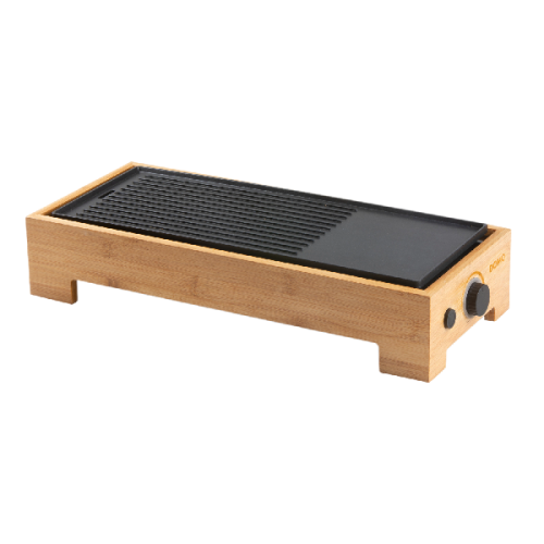 DOMO Plancha Grill Bamboo Style Just Us (DO9270G)