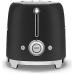 SMEG TSF01BLMEU 2-snee Broodrooster Zwart