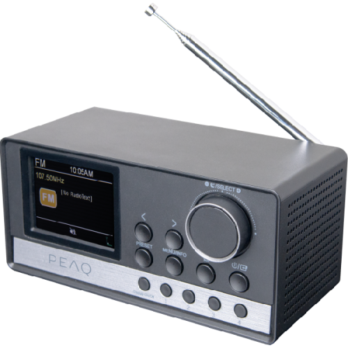 PEAQ DAB+ wekkerradio (PCR 440)