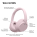 SONY WH-CH720N Draadloze koptelefoon met Noise Cancelling Roze