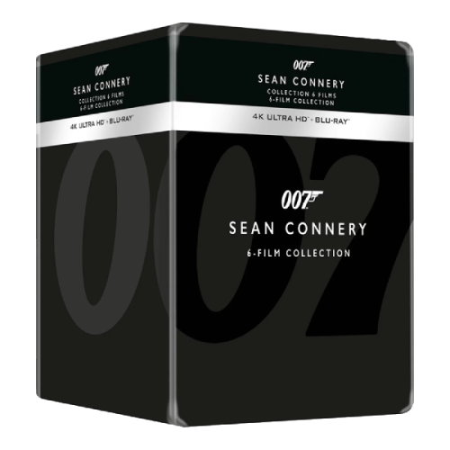 WARNER HOME VIDEO James Bond - Sean Connery Collection - Steelbook - 4K Ultra HD Blu-ray + Blu-ray