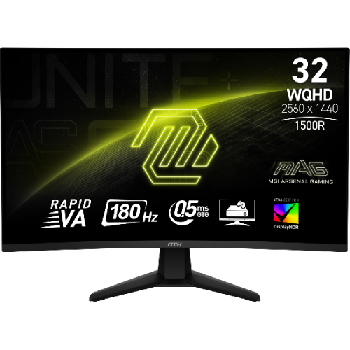 MSI Gaming Monitor MAG 32CQ6F - 31.5 inch - WQHD - VA (Vertical Alignment)