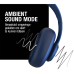 FRESH N REBEL Clam Ace Draadloze Koptelefoon met Noise Cancelling - Blauw (3HP4300TB)