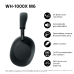SONY Draadloze koptelefoon met Noise Cancelling WH-1000XM6 Zwart