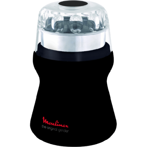 MOULINEX  (AR110830) - Koffiemolen - Met Koffiemolen - Inhoud (bonenreservoir): 50 g - 180 W - Zwart