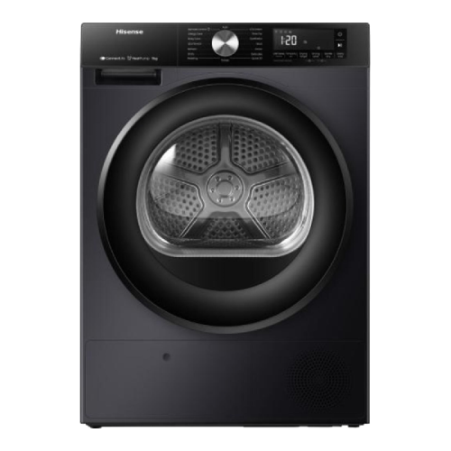 HISENSE DH3S902BB3 - Warmtepompdroger - 9 kg - 64 dB - Energielabel C