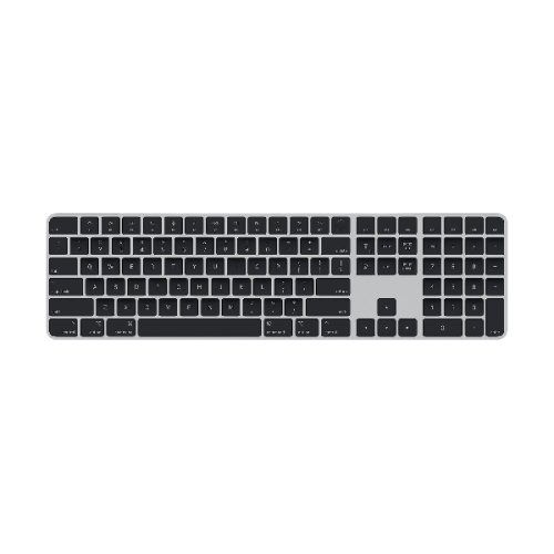 APPLE Draadloos toetsenbord Magic Keyboard Touch ID numeriek toetsenblok AZERTY Zwart (MXK83F/A)