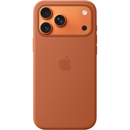 APPLE Cover Silicone MagSafe iPhone 17 Pro Max Terracotta