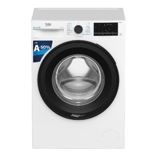 BEKO B5WM69418W - Wasmachine voorlader - 9 kg - 1400 rpm - 75 dB