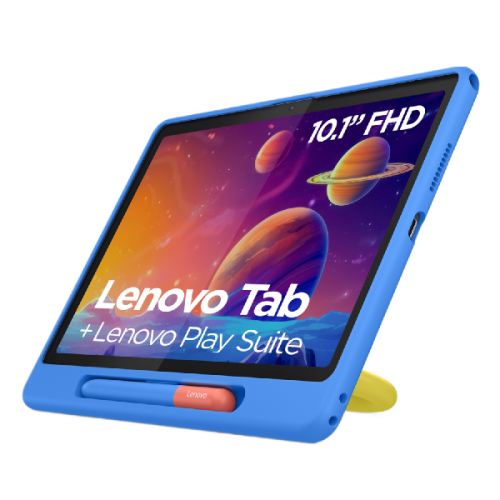 LENOVO Tab + Kids bumper & Pen - 10.1 inch - 64 GB - Grijs - Wifi
