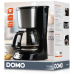 DOMO  (DO708K) - Koffiezetapparaat - Inhoud (waterreservoir): 1,5 l - Type kan: Glas - Warmhoudtijd 40 min - Zwart