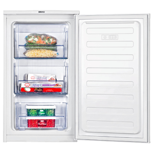 BEKO FS166020 Tafelmodel vriezer - breedte 47.5 cm - hoogte 81.8 cm - inhoud 65 l