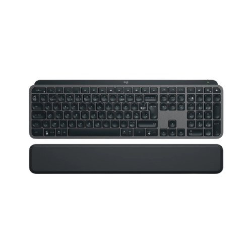 LOGITECH Draadloos toetsenbord MX Keys S Palm rest  AZERTY Grafiet (920-011570)