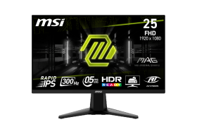 MSI Gaming Monitor MAG 255XF - 24.5 inch - Full HD - IPS (In-Plane Switching)
