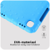 JUST IN CASE Kids Cover Samsung Galaxy Tab A11 / Tab A9 - Blauw