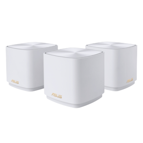 ASUS Router ZenWiFi AX Mini XD4 Plus Wit 3 stuks (90IG07M0-MO3C40)