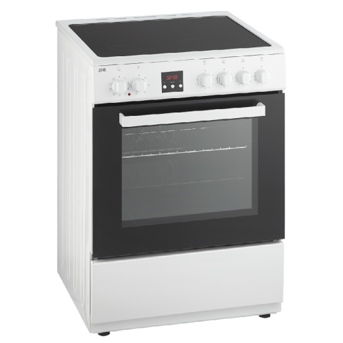 ETNA FIV760WIT - Fornuis - Inductie 3-fasen (Perilex) - breedte 60 cm