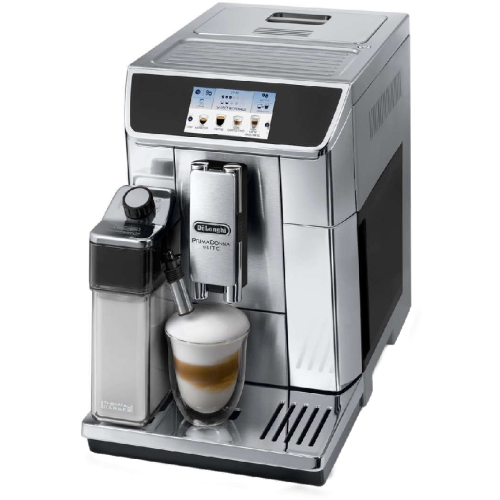 DE LONGHI  PrimaDonna Elite (ECAM 650.75 MS) - Espressomachine - Maximum aantal tassen: 14 - Zilver
