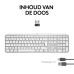 LOGITECH Draadloos toetsenbord MX Keys S AZERTY Pale Grey (920-011569)
