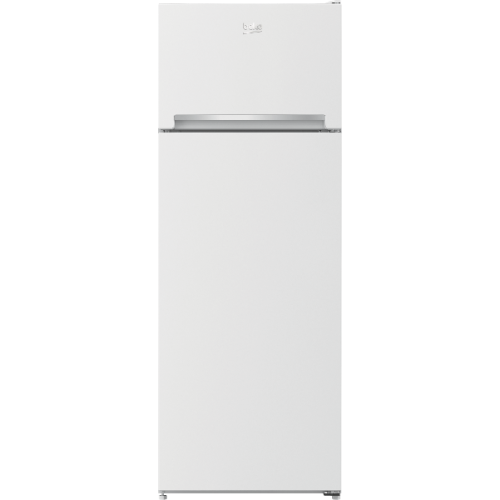 BEKO RDSA240K40WN - Koelkast met vriesvak - breedte 54 cm - hoogte 146.5 cm