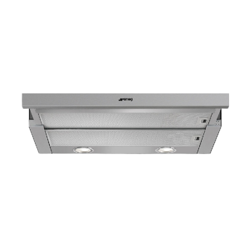 SMEG KSET666XE - Afzuigkap (Hoofdvrije kap) - breedte 59.8 cm - 664 m³/h - 46 dB(A)