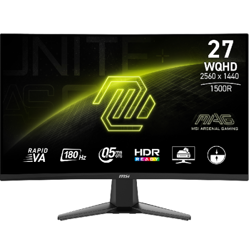 MSI Gaming Monitor MAG 27CQ6F - 27 inch - QHD - VA (Vertical Alignment)