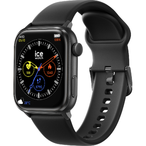 ICE-WATCH Smartwatch 2.0 1.96'' AMOLED Zwart (022535)