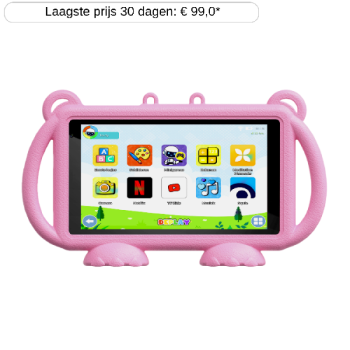 DEPLAY Kids Tablet LITE 4 - 7 inch - Roze