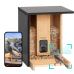 BIRDFY Bird watch camera met voeder en zonnepaneel Bamboo Zwart (EPPAMBNI8402110)