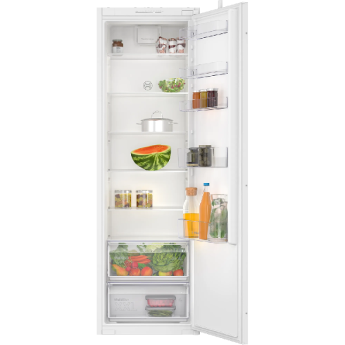 BOSCH KIR81NSE0 - Koelkast met vriesvak - breedte 54.1 cm - hoogte 177.2 cm - Half geïntegreerd - Nishoogte 177.5 cm
