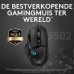 LOGITECH Gaming muis G502 Hero 25K High Performance Zwart (910-005471)