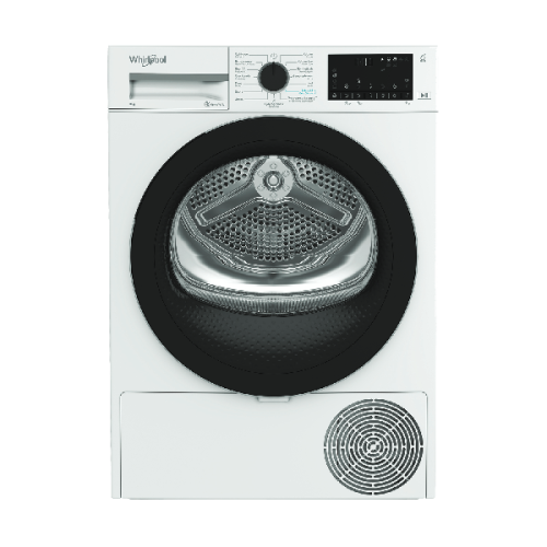WHIRLPOOL CWD 84M WBS BE - Warmtepompdroger - 8 kg - 63 dB - Energielabel C
