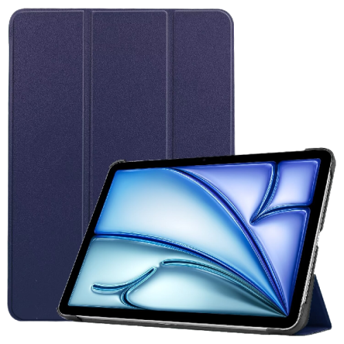 JUST IN CASE TriFold Case Apple iPad Air 11 2025 / iPad Air 11 2024 - Blauw
