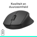 LOGITECH Draadloze muis M330 Silent Plus Zwart (910-004909)
