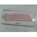 LOGITECH Draadloos toetsenbord Pebble Keys 2 K380s AZERTY Roze (920-011805)