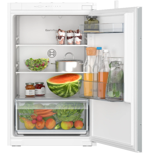 BOSCH KIR21NSE0 - Tafelmodel koelkast zonder vriesvak - breedte 54.1 cm - hoogte 87.4 cm - Half geïntegreerd - Nishoogte 88 cm